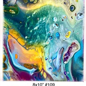 Abstract Art One of a Kinda Canvas
